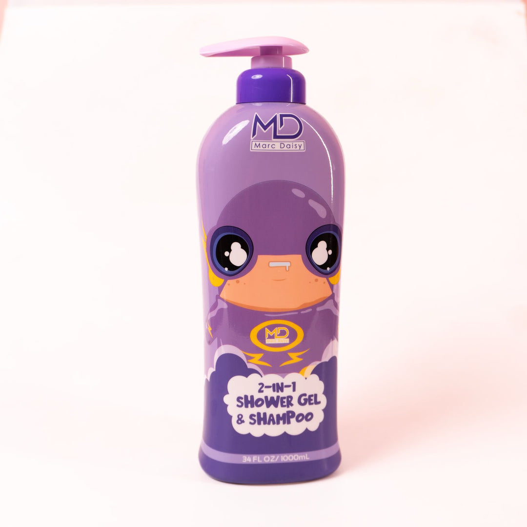 MD 2 in 1 Shower Gel & Shampoo - 1000ml | مارك ديزي شامبو + جل استحمام 2 في 1 - 1000 مل