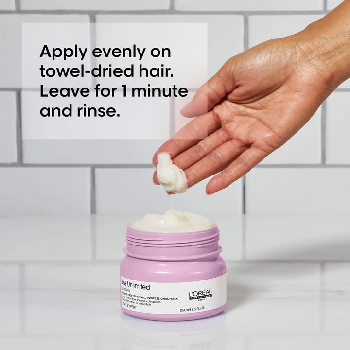 L’Oreal Liss Unlimited Prokeratin - 250ml | لوريال ماسك للشعر - 250 مل