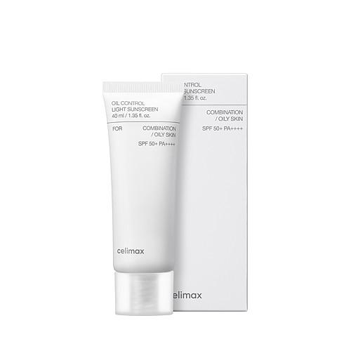 celimax OIL CONTROL Light Sunscreen  - 40ml | سيليماكس واقي شمسي خفيف الوزن - 40 مل
