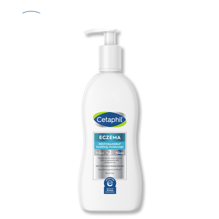 Cetaphil Eczema Restoraderm Soothing Moisturizer - 296ml | سيتافيل لوشن لمعالجة اكزيما الجسم - 296 مل