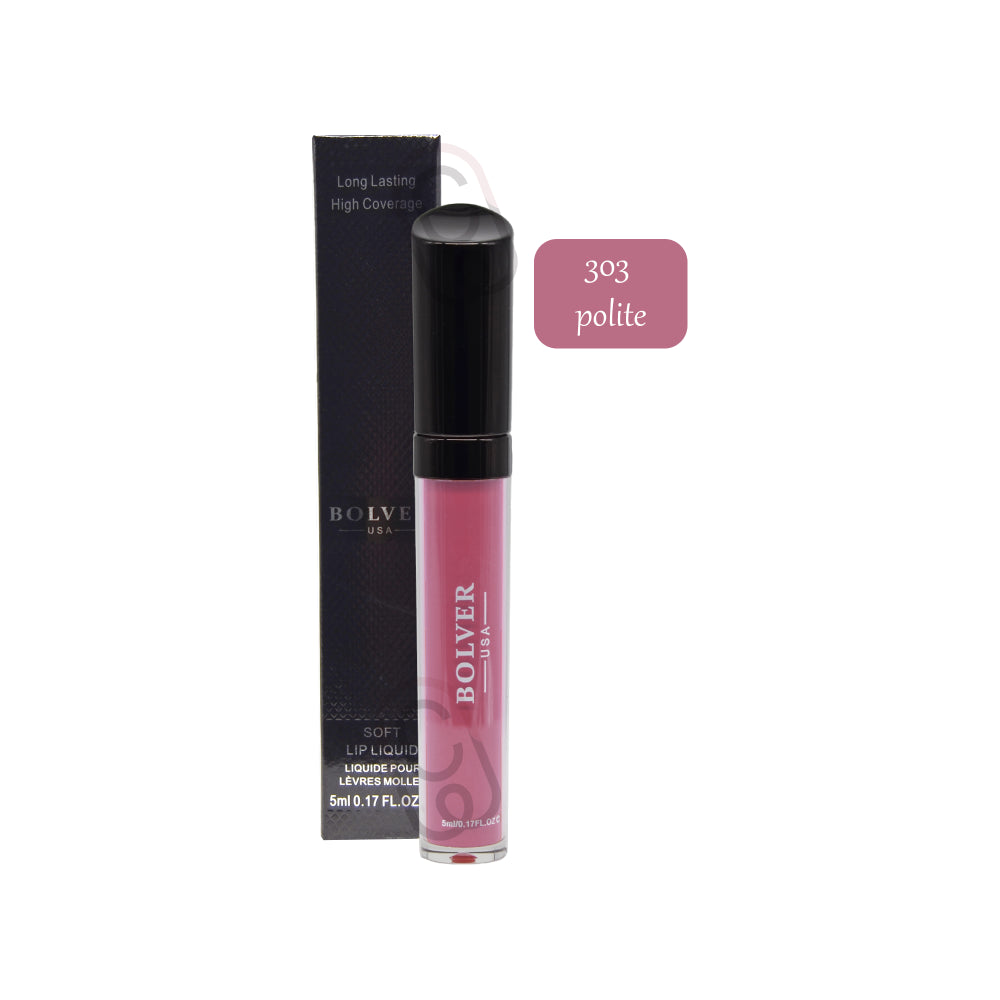 BOLVER Long Lasting Soft Lip Liquid - 5ml | بولفر أحمر شفاه سوفت - 5 مل