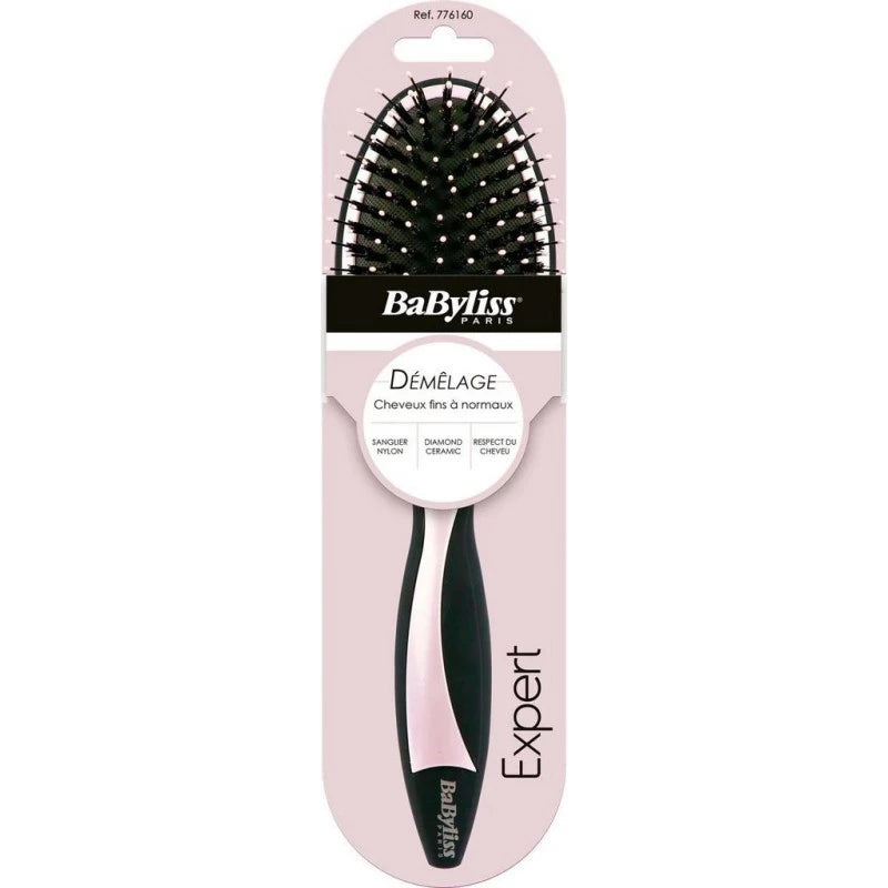 BaByliss Brushing Quotes and prices Brosse Pneuma Diamond | بيبي ليس فرشاة فك التشابك للشعر الناعم و العادي