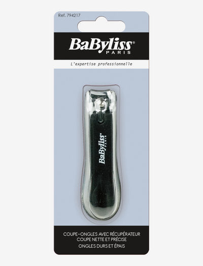 BaByliss Nail clippers large with nail collector | بيبي ليس مقص أظافر مع مجمع بقايا