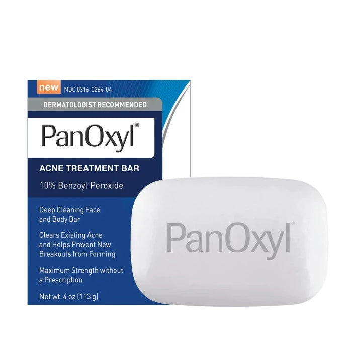 PanOxyl Acne Cleansing Bar - 113g | بانوكسيل صابونة لعلاج من حب الشباب - 113 غرام