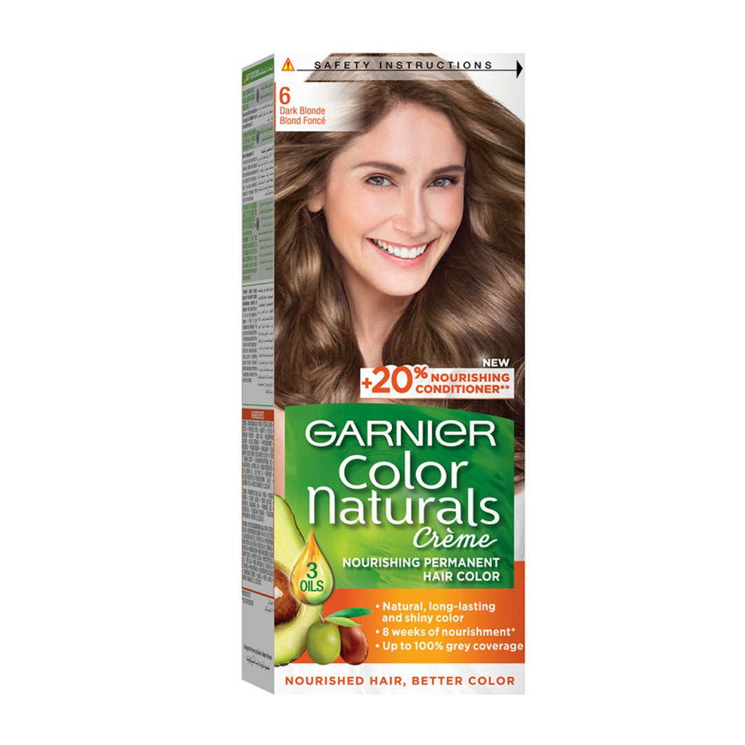 Garnier Color Natural Nourishing Cream Permanent Color - 60x40x12ml