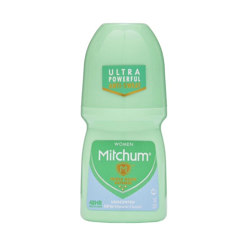 Mitchum Women Roll On Deodrant - 50ml | ميتشوم رول اون مزيل و مضاد تعرق - 50 مل