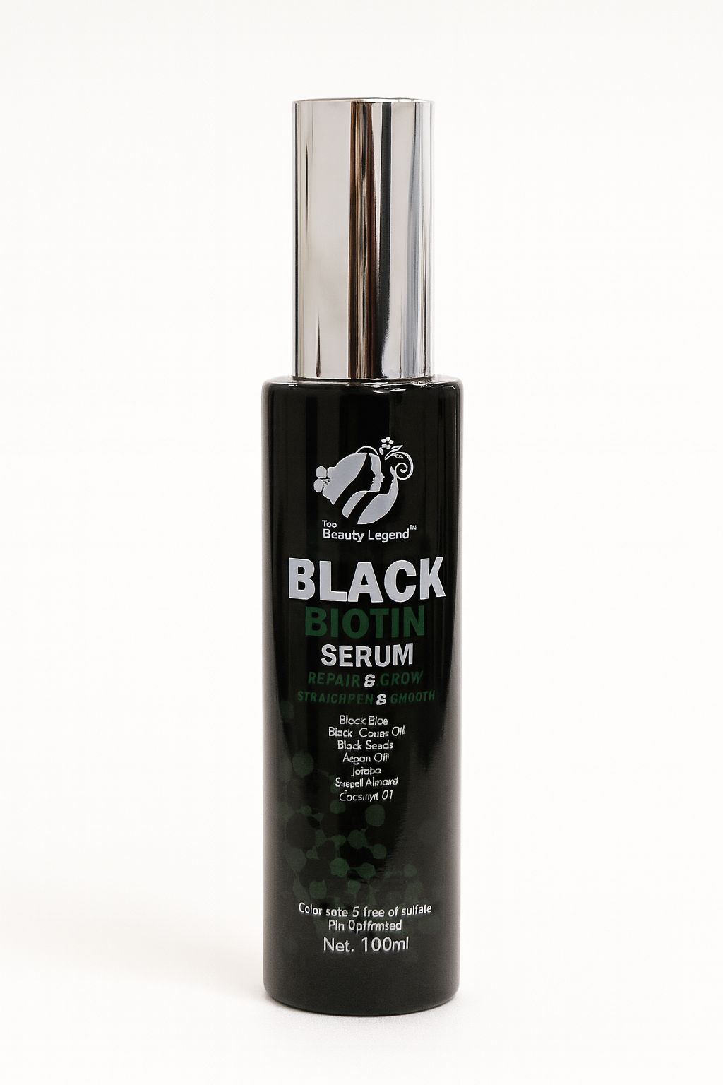 Top Beauty Legend Black Biotin Serum - 100ml | اسطورة الجمال سيروم البيوتين الاسود - 100 مل