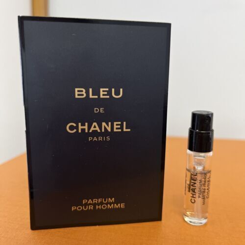 Chanel Sample Bleu de chanel parfum  1.5 ml | شانيل عينة عطر شانيل بلو  بارفان للرجال - 1.5 مل