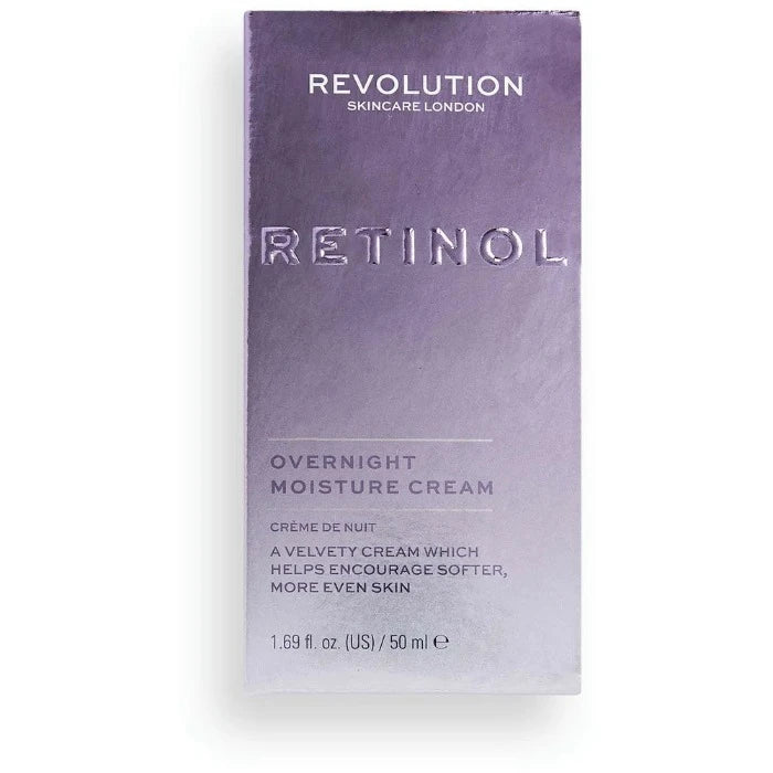 Revolution Retinol Over Nignt Moisture Cream - 50ml | ريفلوشن كريم ريتينول ليلي - 50 مل