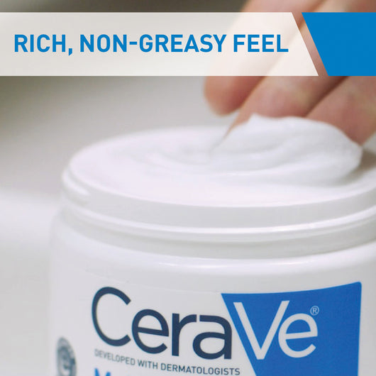 Cerave Moisturizing Cream for Dry Skin with Hyaluronic Acid - 454g | سيرافي مرطب للبشرة الجافة - 454 غرام