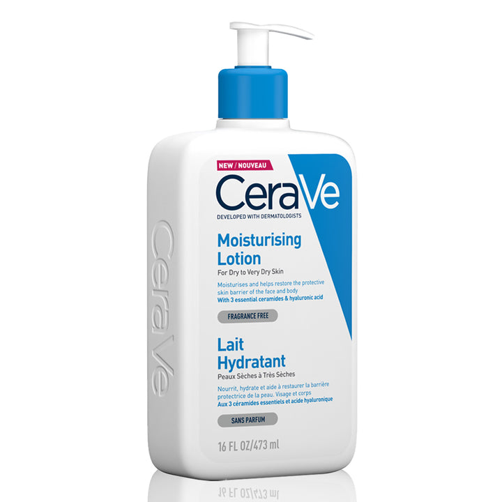 Cerave Moisturizing Lotion for Normal to Dry Skin with Hyaluronic Acid - 473ml