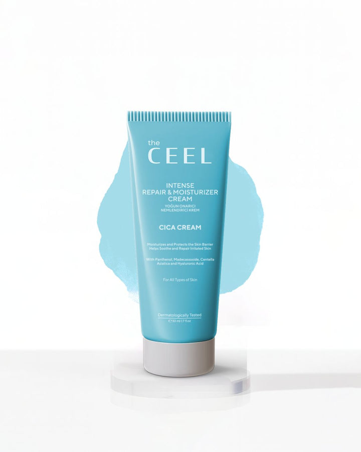 the CEEL Intense Repair & Moisturrizer Crem Cica  Cream - 50ml | ذا سيل كريم سيكا مرطب - 50 مل