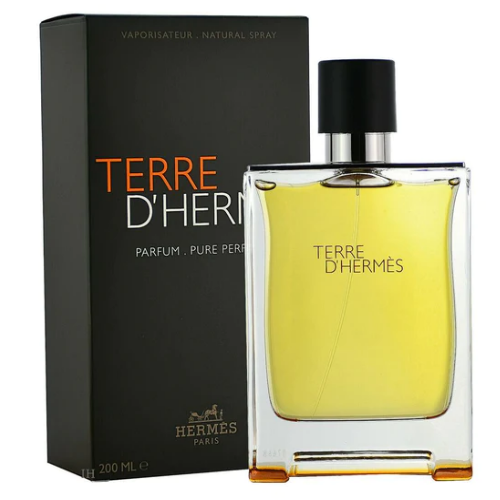 Terre D'hermes Parfum - 200ml | عطر تيري دي هيرمس بارفان للرجال - 200 مل