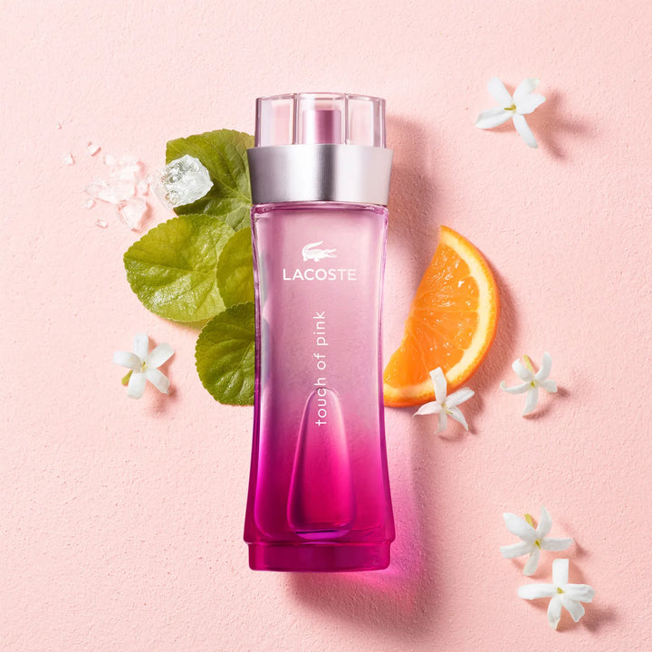 Lacoste Touch of Pink EDT - 90ml | لاكوست عطر تاتش أوف بينك أو دي تواليت نسائي - 90 مل