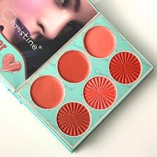 Christine Turquoise 5 in 1 Palette Notebook - 122g | كريستين باليت مكياج - 122 غرام
