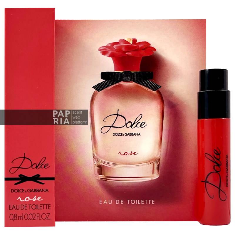 Sample Dolce ROSE by D&G - 1.5ml | عينة عطر دولتشي آند غابانا دولتشي روز نسائي - 1.5 مل