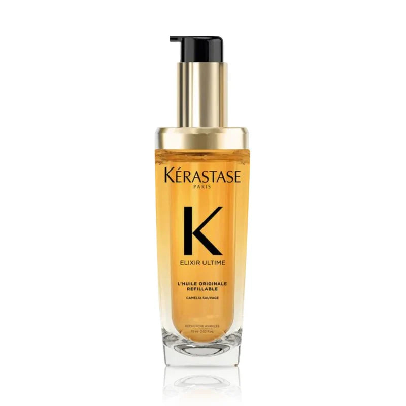 KÉRASTASE Elixir Ultime L'Huile Originale Refillable Hair Oil - 75ml | كيراستاس إالكسير ألتيم زيت للشعر - 75 مل