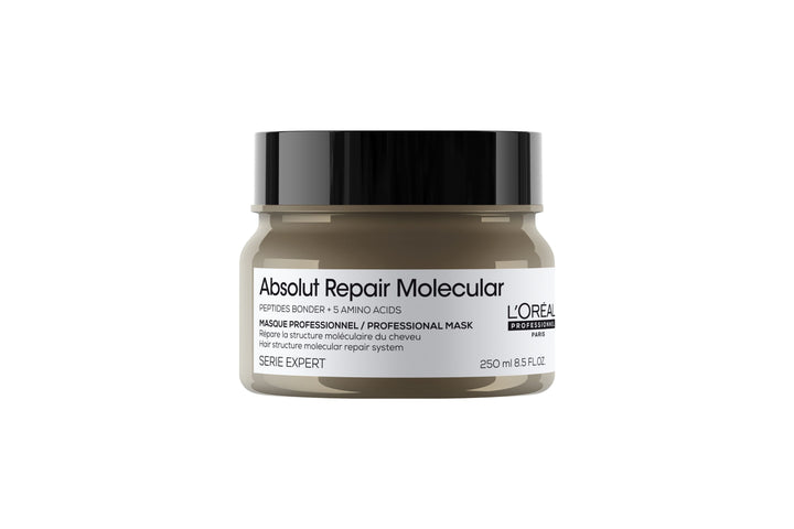 L’Oreal Absolut Repair Molecular professionnel Mask - 250ml | لوريال ماسك لإصلاح الشعر - 250 مل
