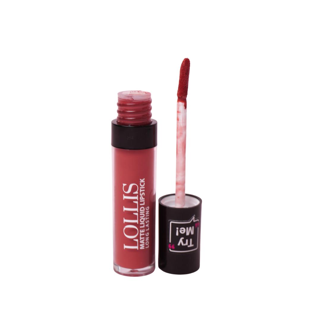 LOLLIS MATTE LIQUID LIPSTICK - 6ml| لوليس أحمر شفاه سائل مات -6مل