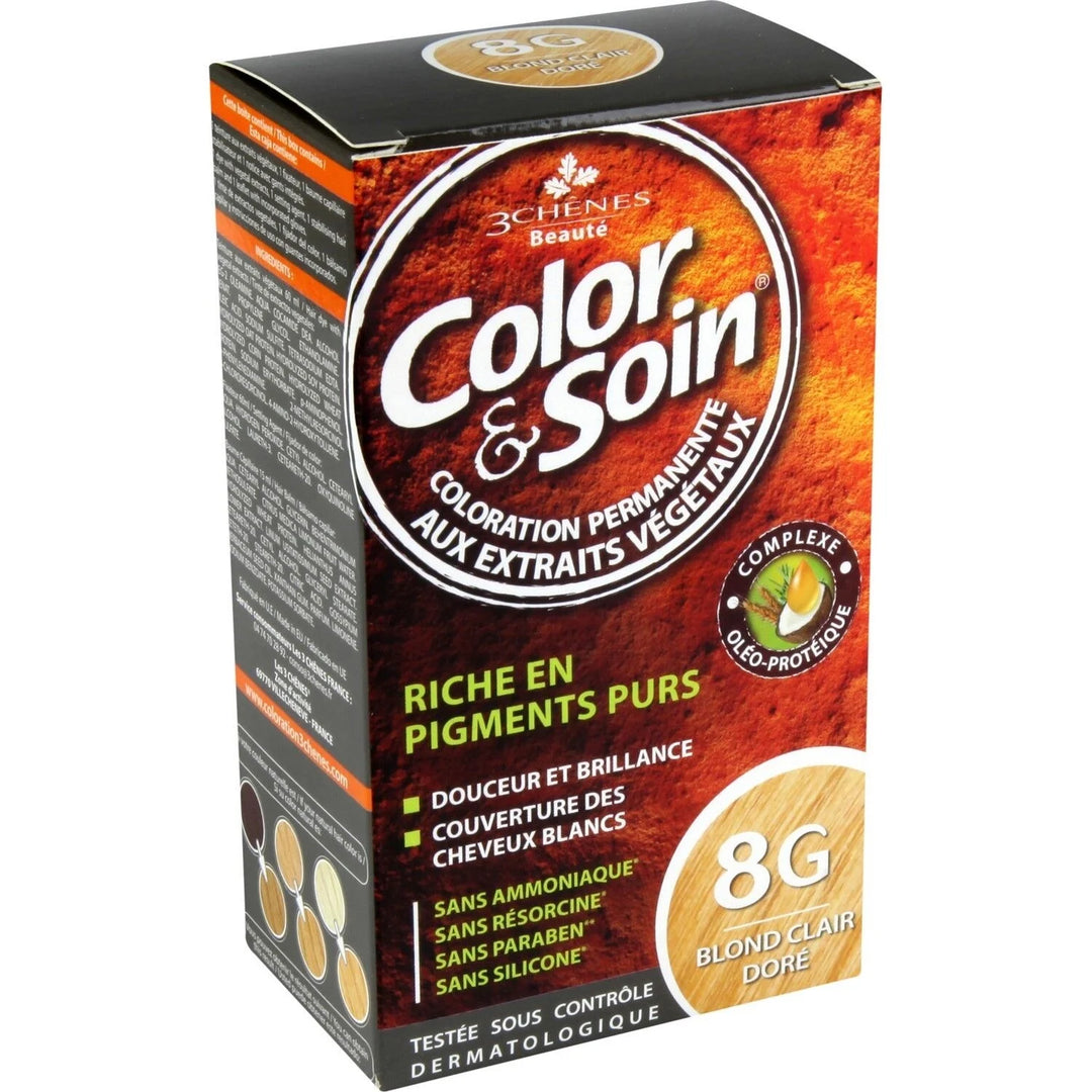 Color & Soin Coloration Permanente Riche En Pigments Purs - 135 ml | كلار ان سوا  صبغة للشعر الوان مكثفة ولامعة - 135 مل
