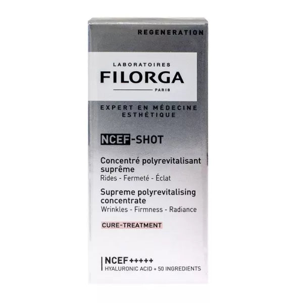 FILORGA Ncef-Shot Supreme  - 15ml | فيلورجا علاج مركز ومجدد للبشرة خلال 10 أيام - 15 مل