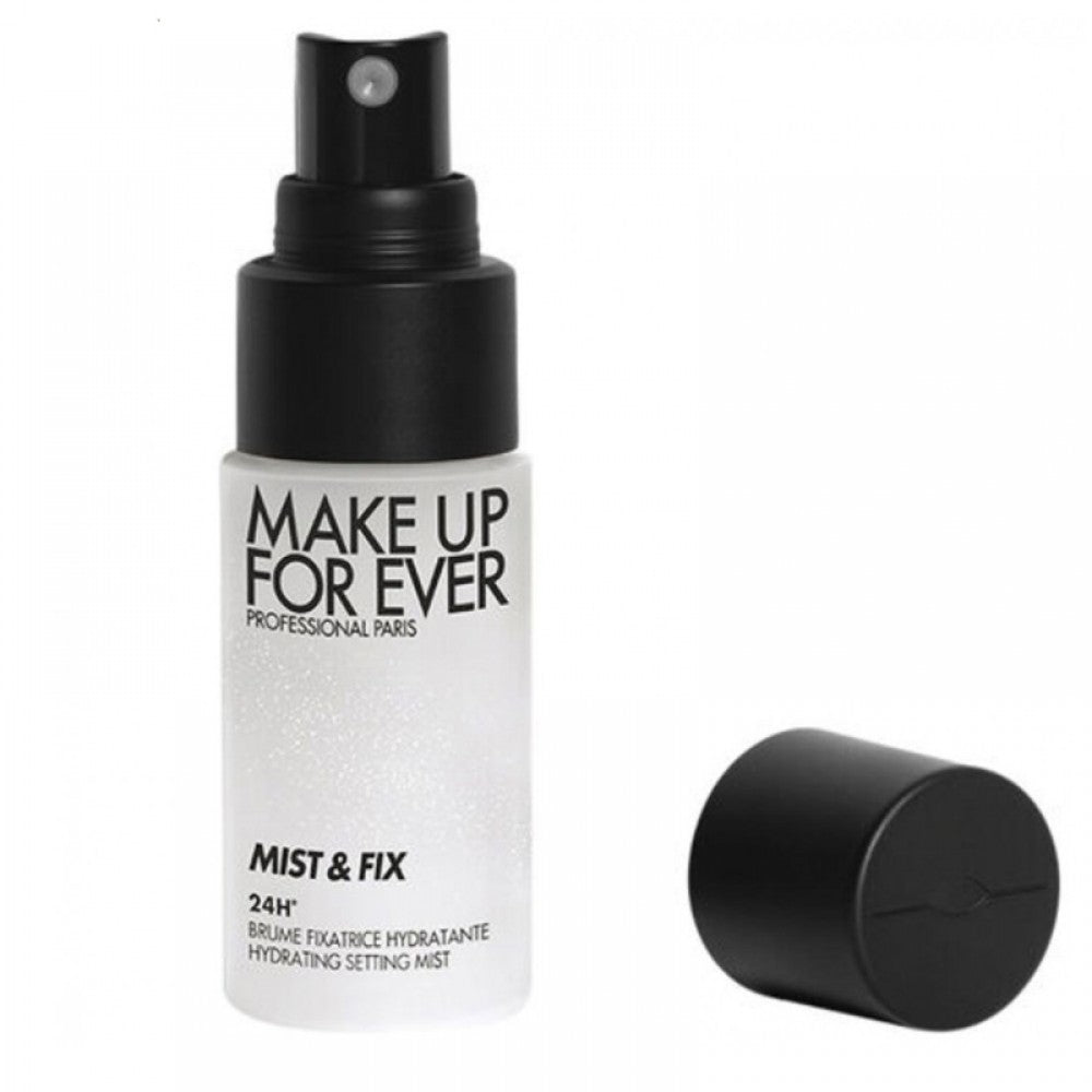 Make Up For Ever Mini Mist&Fix 24H Hydrating Setting Mist - 30ml | ميك اب فور ايفر مثبت مكياج بخاخ - 30 مل
