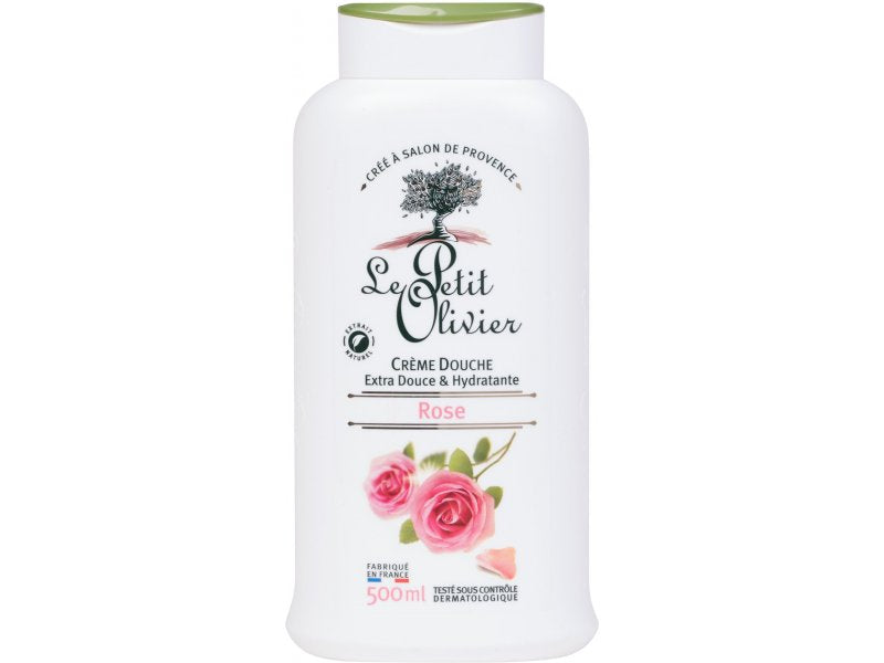 Le Petit Olivier Shower Cream Rose - 500ml | لو بيتي أوليفييه شاور كريم برائحة الورد - 500 مل