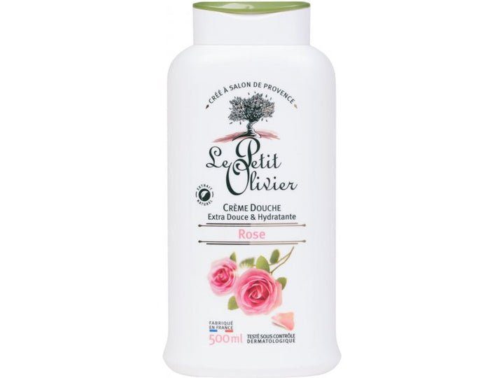 Le Petit Olivier Shower Cream Rose - 500ml | لو بيتي أوليفييه شاور كريم برائحة الورد - 500 مل