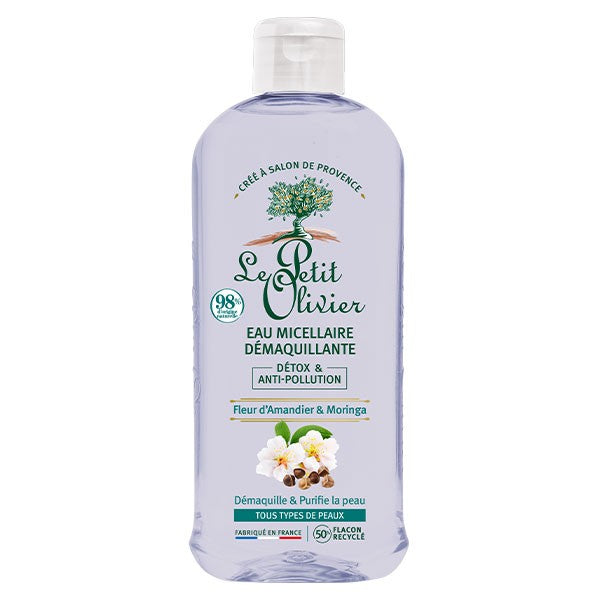 Le Petit Olivier Detox & Anti-Pollution Cleansing Micellar Water - 400ml | لو بيتي أوليفييه مزيل مكياج ميسيلار - 400 مل