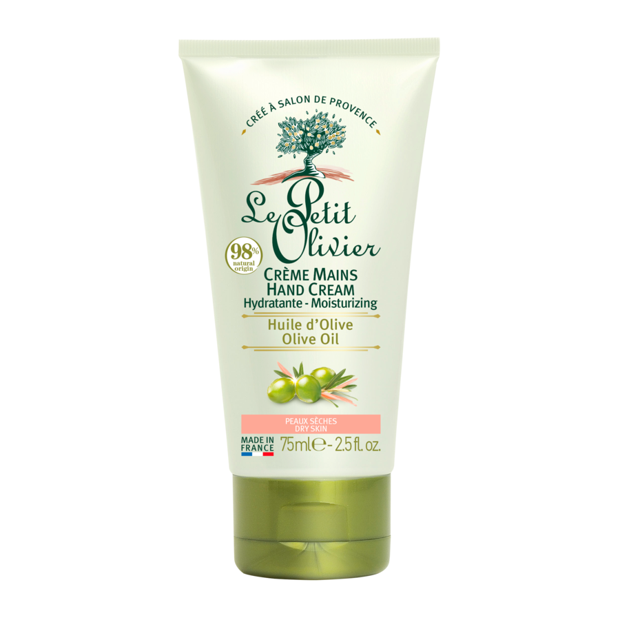 Le Petit Olivier Moisturizing Hand Cream With Olive Oil - 75ml | لو بيتي أوليفييه كريم مرطب لليدين بزيت الزيتون - 75 مل