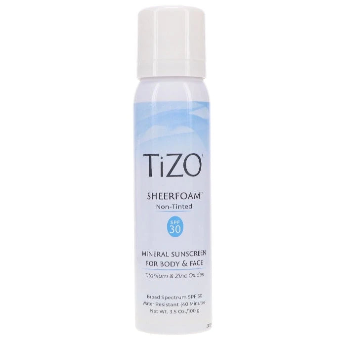 TIZO sheerfoma non-tinted spf 30 - 100g | تايزو واقي شمسي بدون لون فيزيائي spf30 - 100 غرام