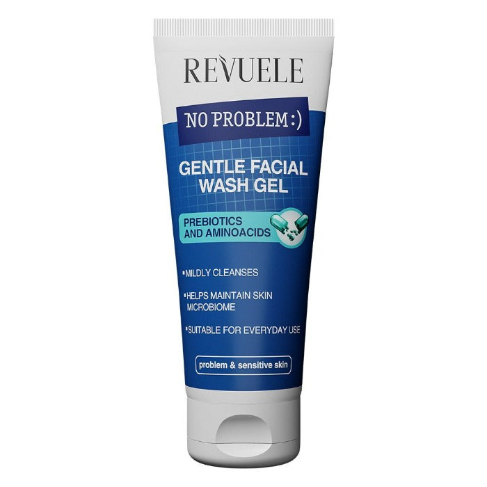 Revuele Gentle Cleansing Gel with Prebiotics and Amino Acids - 200ml | ريفويل غسول لطيف على البشرة بالأحماض الامينية - 200 مل