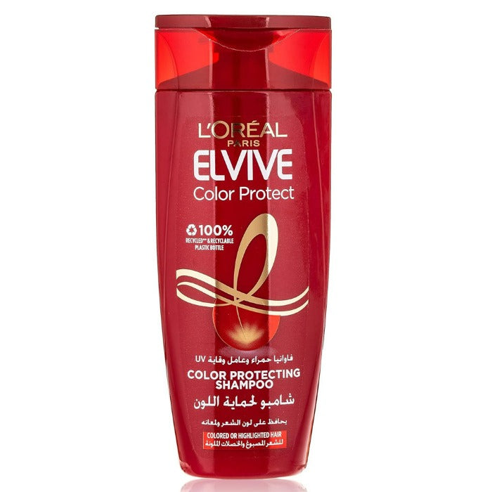 L’Oreal Elvive Colour Protect Shampoo - 400ml | لوريال إيلفيف شامبو لحماية اللون للشعر المصبوغ - 400 مل