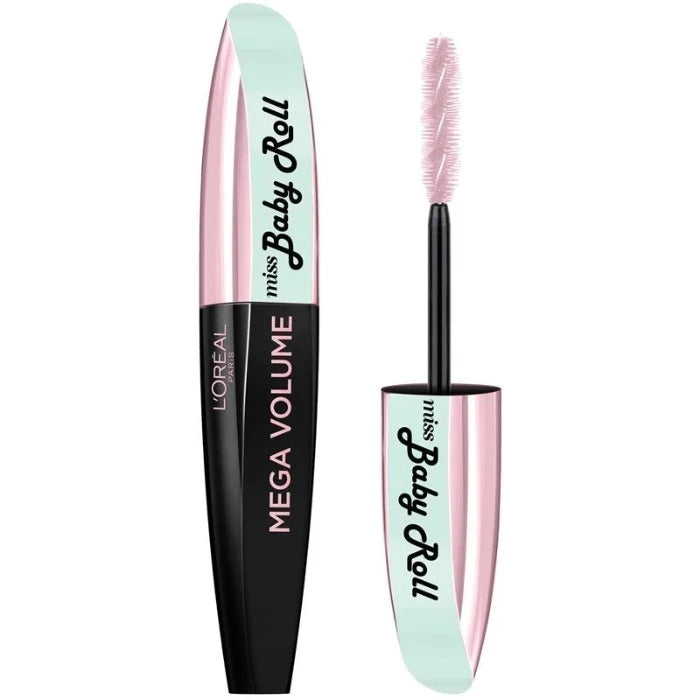 Mega Volume Miss Baby Roll Mascara Black - 9.1ml