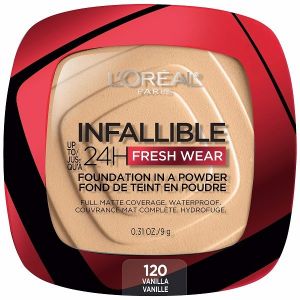 L’Oreal Infallible Up to 24H Fresh Wear Powder | لوريال بودرة مضغوطة تدوم 24 ساعة