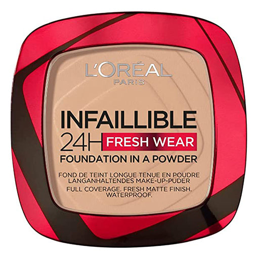 L’Oreal Infallible Up to 24H Fresh Wear Powder | لوريال بودرة مضغوطة تدوم 24 ساعة