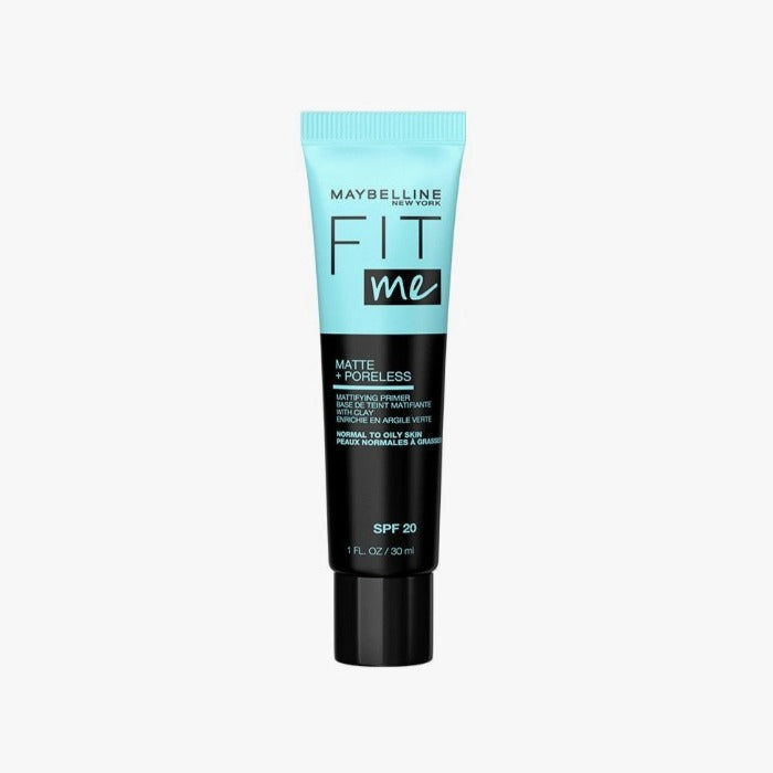 MAYBELLINE Fit Me Primer Matte Poreless Spf20 - 30ml | ميبيلين فيت مي برايمر مع عامل حماية من الشمس Spf 20 - 30 مل