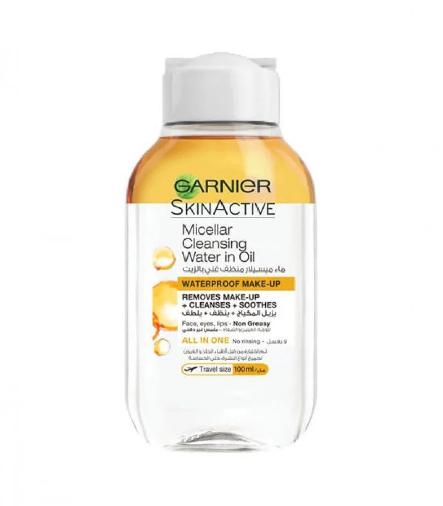 Garnier Micellar Cleansing Water In Oil - 100ml | غارنييه ماء ميسيلار زيت في ماء - 100 مل