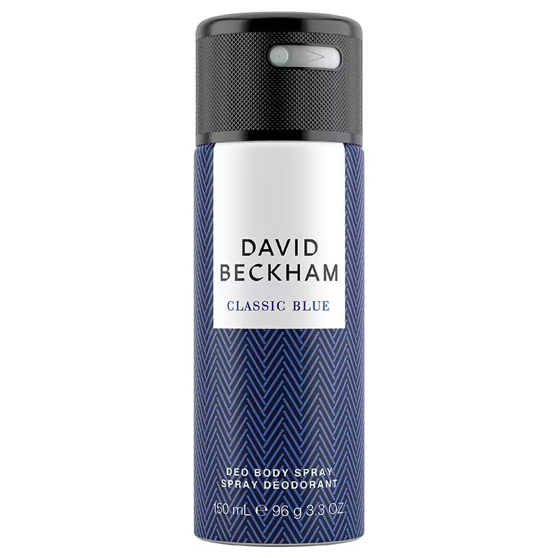 DAVID BECKHAM Classic Blum Body Spray 150ml | ديفيد بيكهام كلاسيك بلو بخاخ للجسم للرجال - 150 مل