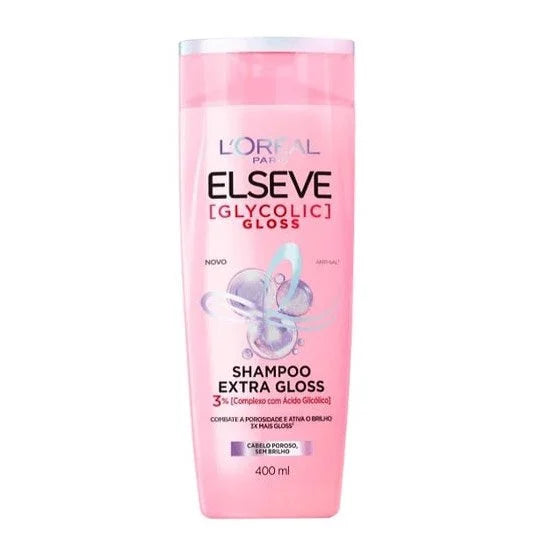 L’Oreal Extra Gloss Shampoo - 400ml | لوريال لوريال شامبو لتعزيز لمعان الشعر - 400 مل