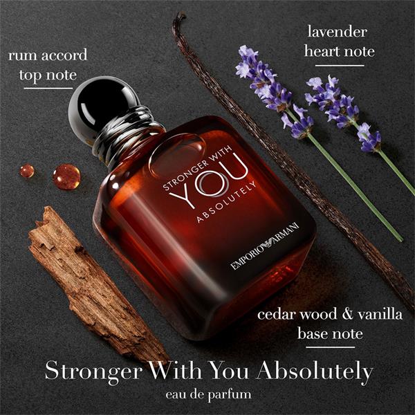 EMPORIO ARMANI Stronger With You ABSOLU EDP - 100ml | عطر رجالي امبريو ارماني سترونك وذ يو ابسليو  - 100 مل