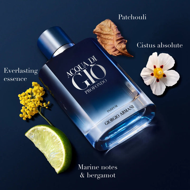Giorgio Armani Acqua Di Gio PROFONDO Parfum - 100ml |   عطر رجالي ارماني اكوا دي جيو برفوندو  - 100 مل
