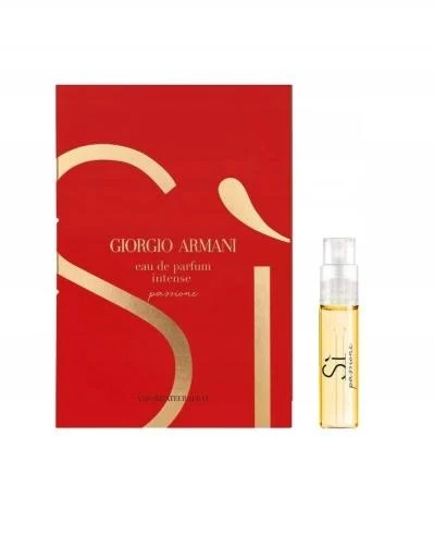 Si Intense Sample Eau De Parfum - 1.2ml / سانبل عطر جورجيو ارماني سي باشن اودي برفام انتنس للنساء