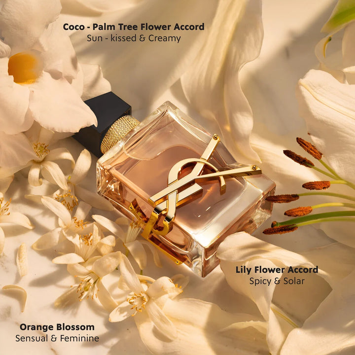 YSL Libre Flowers & Flames Edp - 90ml | ايف سان لوران عطر ليبر فلاورز آند فلامز أو دو بارفان للنساء - 90 مل