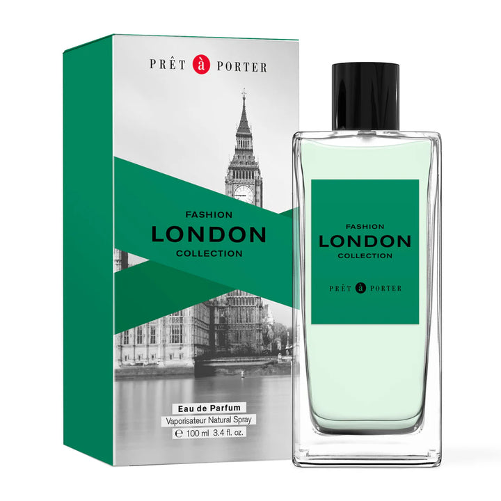 Pret a Porter London Collection Eau de Parfum - 100ml | بريت ا بورتير عطر منعش للنساء و الرجال - 100 مل