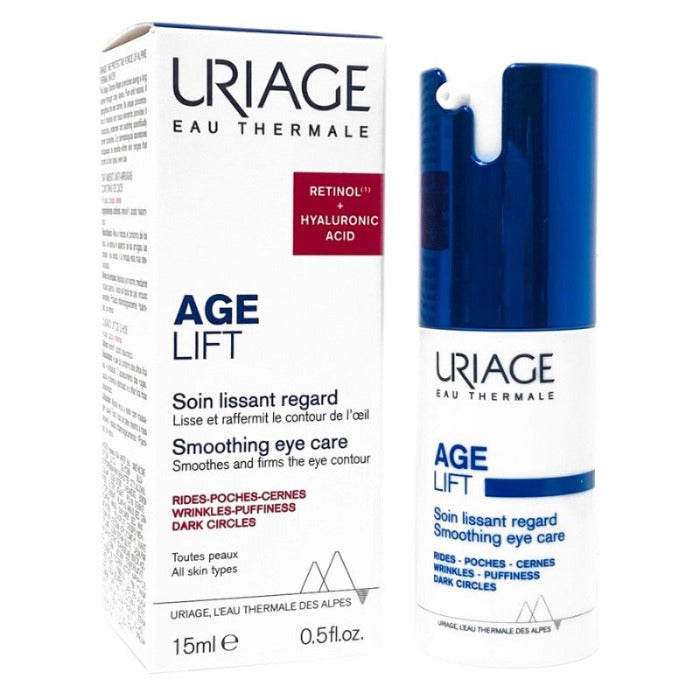 Uriage Age Lift Smoothing Eye Care - 15ml | يورياج كريم شد العين و التنعيم - 15 مل