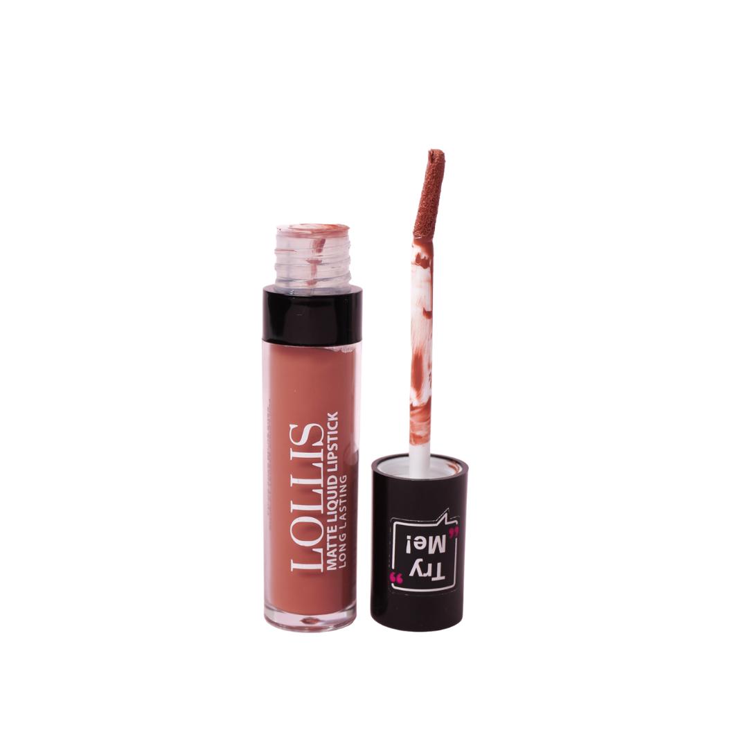 LOLLIS MATTE LIQUID LIPSTICK - 6ml| لوليس أحمر شفاه سائل مات -6مل