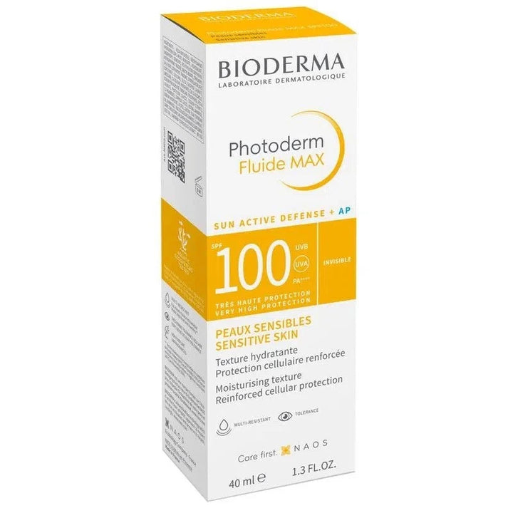 BIODERMA Photoderm Fluide max Sun Active Defense +AP - 40ml | بيوديرما كريم واقي شمسي - 40 مل