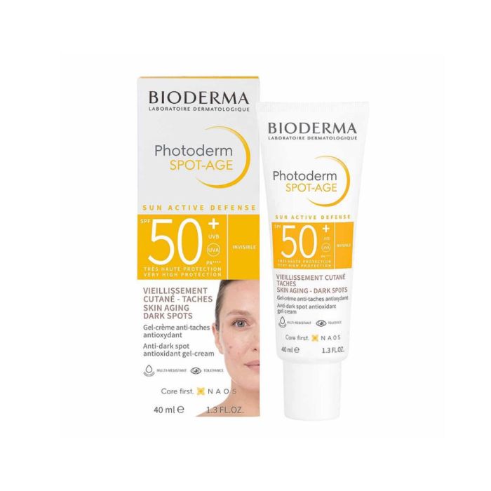 Bioderma Spot-Age Invisible Spf50 - 40ml | بيوديرما واقي شمسي بعامل حماية 50% - 40 مل