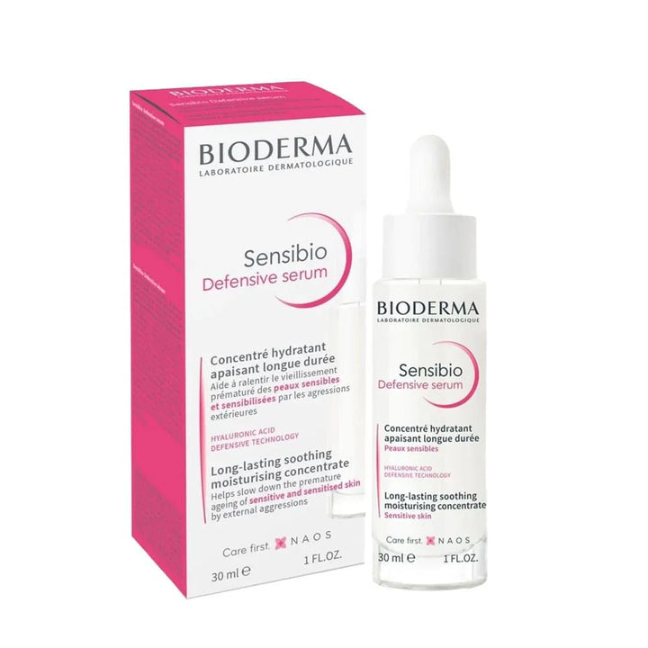 BIODERMA Sensibio Defensive Soothing Serum for Sensitive Skin - 30ml | بيوديرما سيروم الحماية و التهدئة للبشرة الحساسة - 30 مل